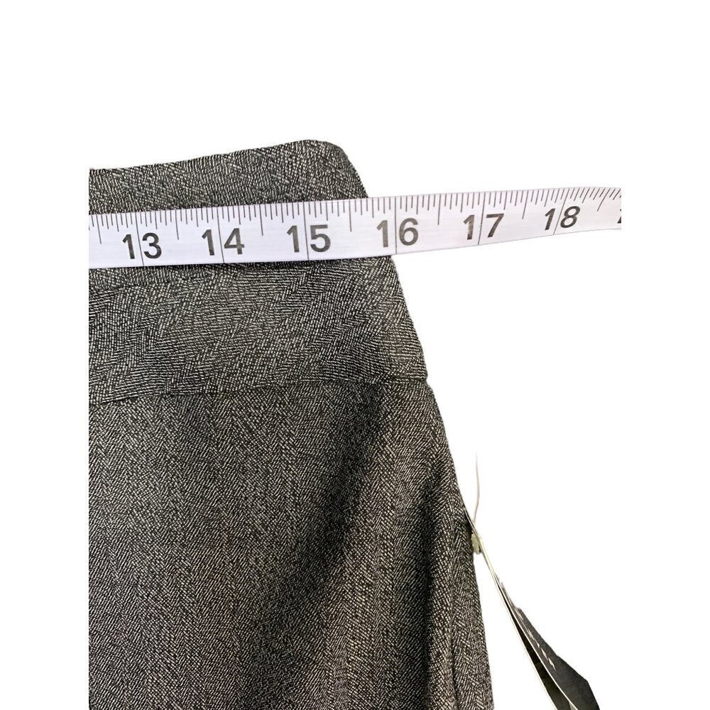 IZ Byer Women's Charcoal Skirt - Picture 4 of 5